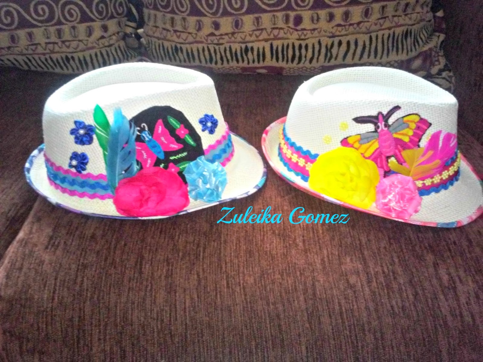 sombrero divertido para niñas